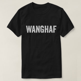 Camiseta Wanghaf - Texto em Bloco Distante