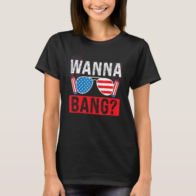 Camiseta Wanna Bang Firework Usa 1 (Frente)