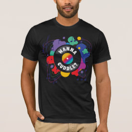 Camiseta Wanna Cuddle - Design nº 1 - T-Shirt (C)