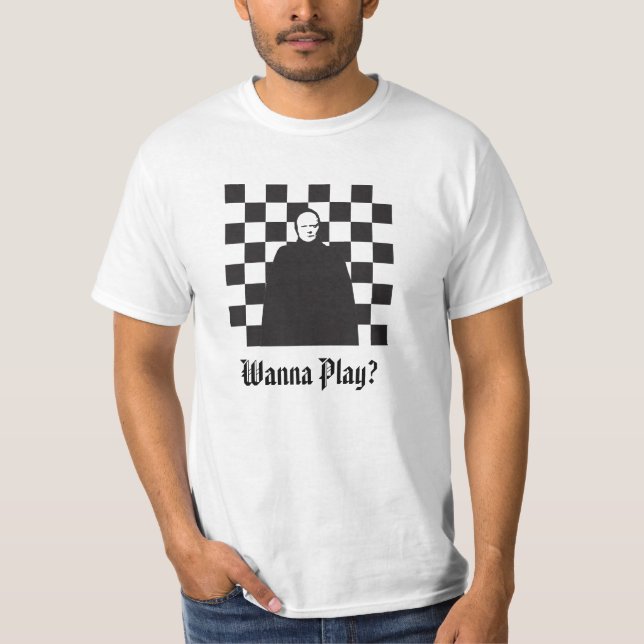 Camiseta Wanna Play? (Frente)