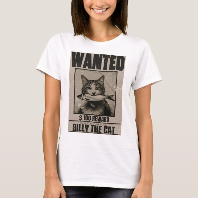 CAMISETA WANTED!  (Frente)
