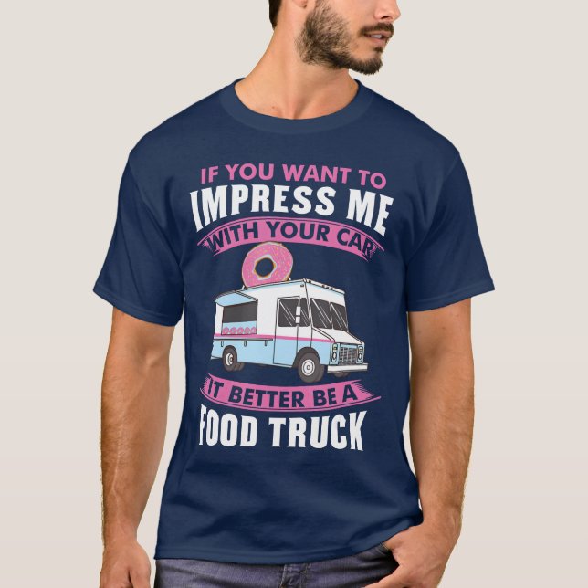 Camiseta Wanto Impress Me With Your Car It Better Be A Fo r (Frente)