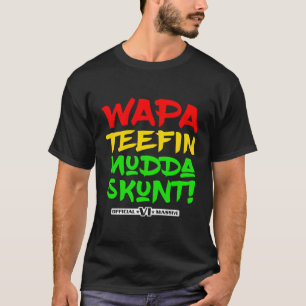 Camiseta Wapa Tefina Mudda Cai nas Ilhas Virgens Americanas