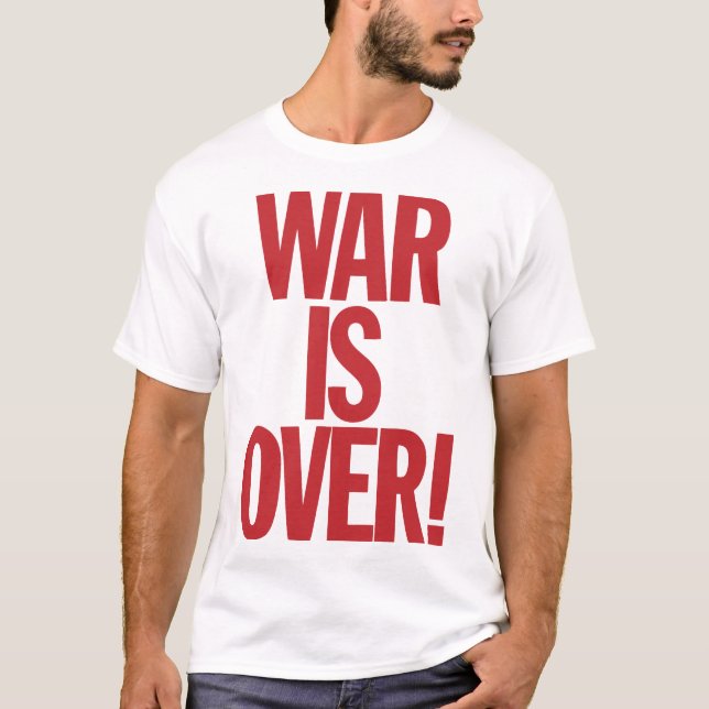 CAMISETA WAR IS OVER! (Frente)