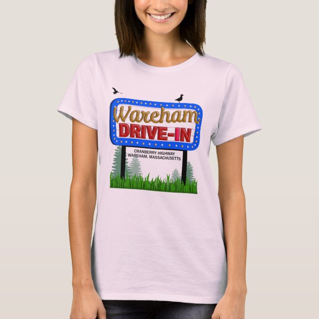 Camiseta Wareham Drive-In Women's Tee (Frente)