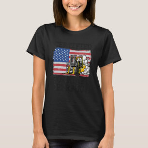 Camiseta Warehouse American Flag Forklevertified Forklif