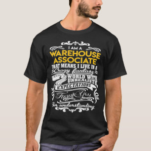 Camiseta Warehouse Associate Warehouse Associate Live In Cr