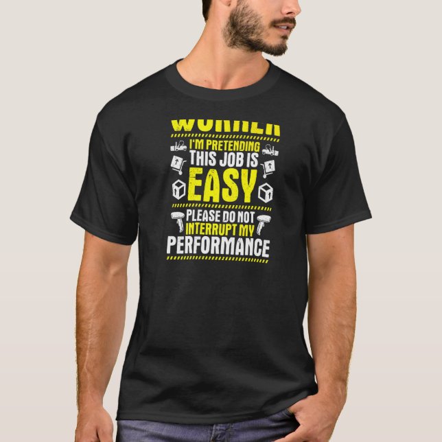 Camiseta Warehouse My Performance Warehouse Worker (Frente)