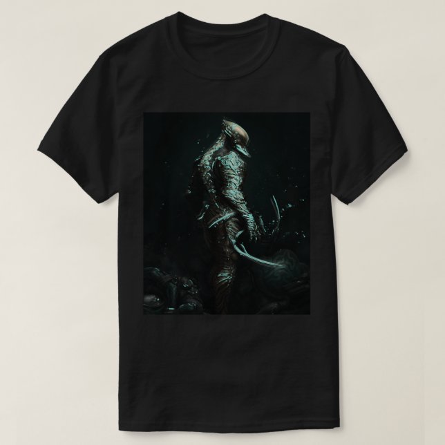 Camiseta Warframe Ash Blademaster (Frente do Design)