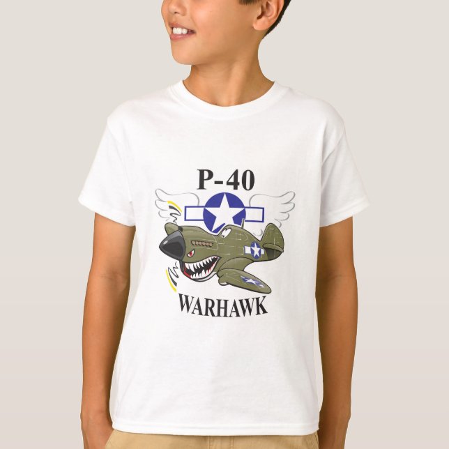 Camiseta warhawk p-40 (Frente)
