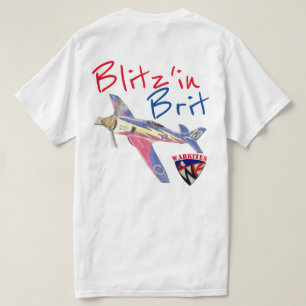 Camiseta Warkites "Blitz'in Brit" Sea Fury Racer
