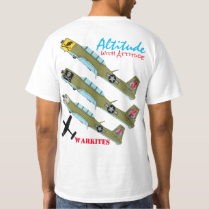 Camiseta Warkites CJ6A "Altitude com Atitude" T-Shirt l