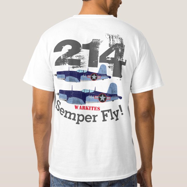 Camiseta Warkites Corsair "Semper Fly" T-Shirt 1 (Verso)
