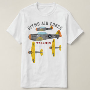 Camiseta Warkites "Gitmo Air Force" SNJ T-Shirt-