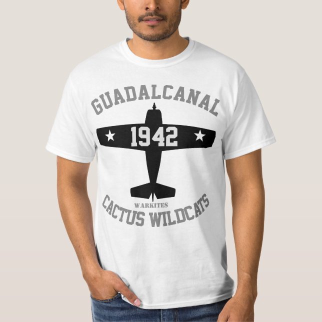 Camiseta Warkites Guadalcanal F4F (Frente)