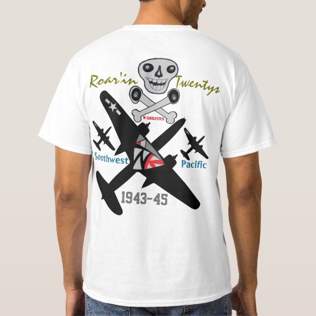 Camiseta Warkites que ruje o Havoc de 20s- A-20 (Verso)