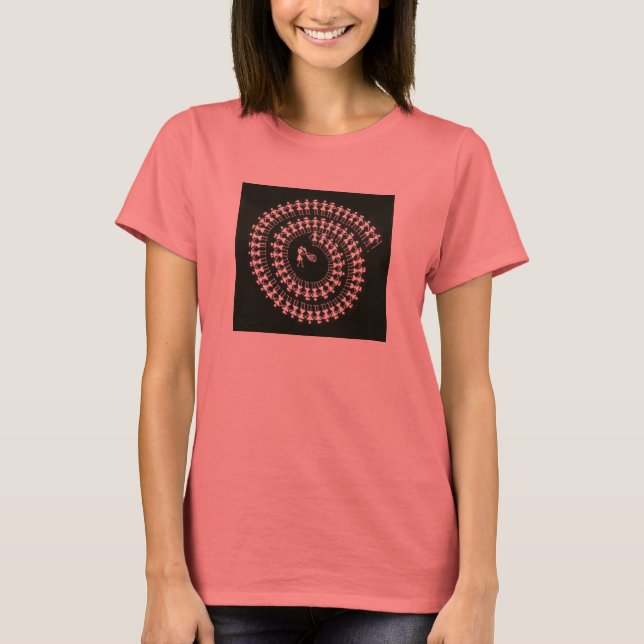 Camiseta Warli Dance T Shirt (Frente)
