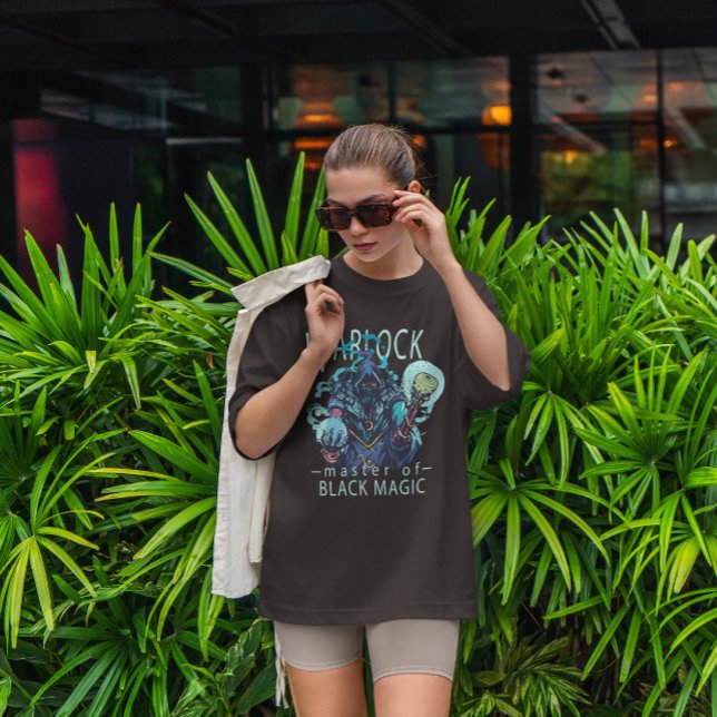 Camiseta Warlock Black Magic (Criador carregado)