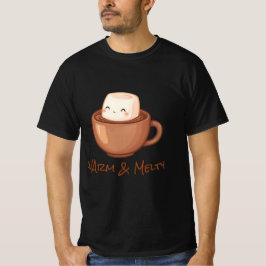 Camiseta Warm & Melty – Festive Hot Chocolate Design