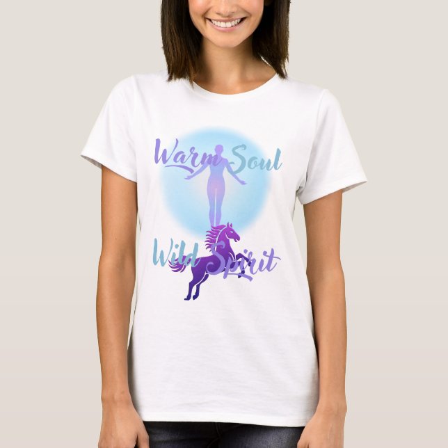 Camiseta Warm Soul Wild Spirit T-Shirt (Frente)