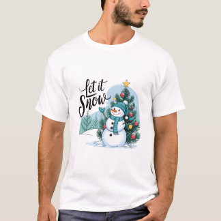 Camiseta Warm winter cozy designs for festive times