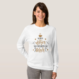Camiseta Warm Wishes and Marshmallow Kisses 