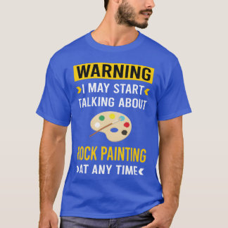 Camiseta Warning Rock Painting vintage