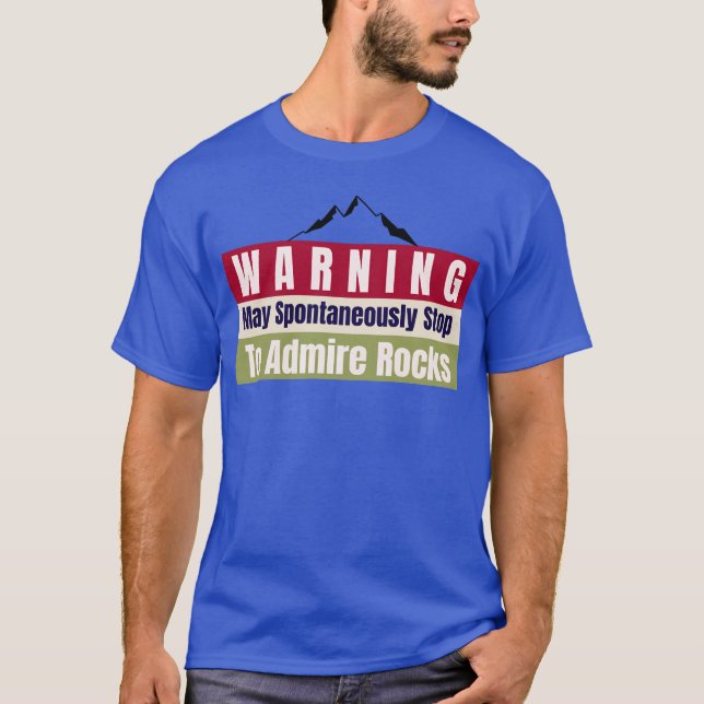 Camiseta Warning Spontaneous Rock Admiration family (Frente)