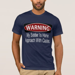 Camiseta WARNINGsoldierwhite