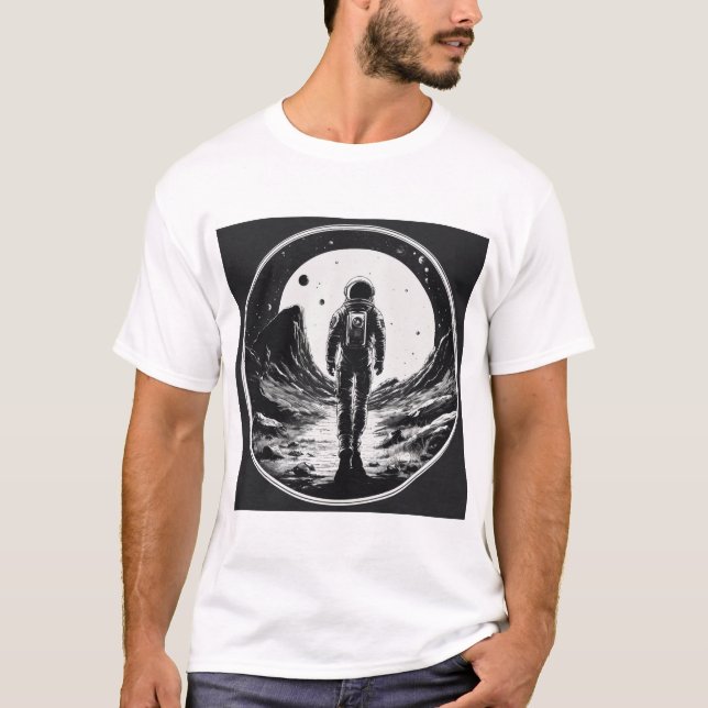 Camiseta Warp Drive: A Stellar Journey Through Gravity's (Frente)