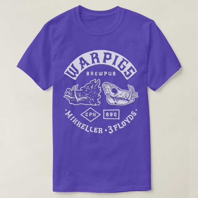 Camiseta Warporco mikkeller (Frente do Design)