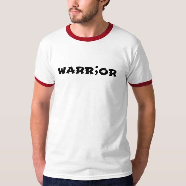 Camiseta Warr; ou - semi dois pontos (Frente)