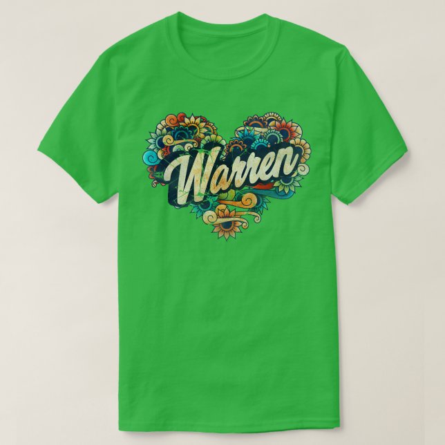 Camiseta Warren (Frente do Design)