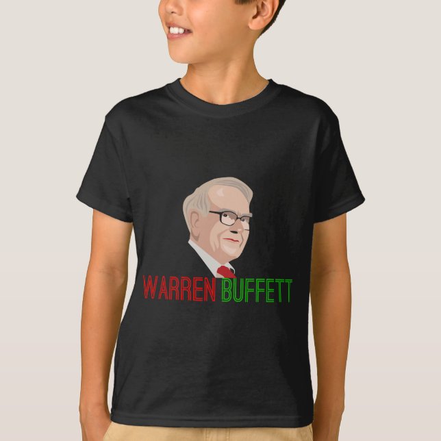Camiseta Warren Buffett Stock Market Traders Wall Street (Frente)