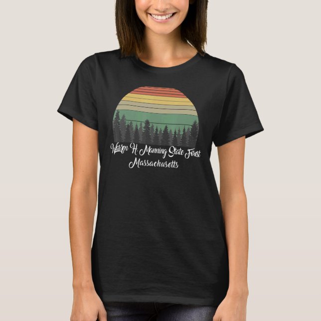 Camiseta Warren H Manning State Forest (Frente)