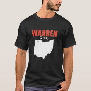 Camiseta WARREN Ohio EUA State America Viagem Ohioan