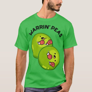 Camiseta Warren Peace Funny Pea Puns 1