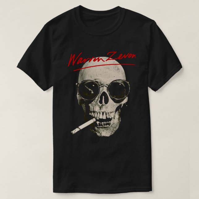 CAMISETA WARREN ZEVON (Frente do Design)