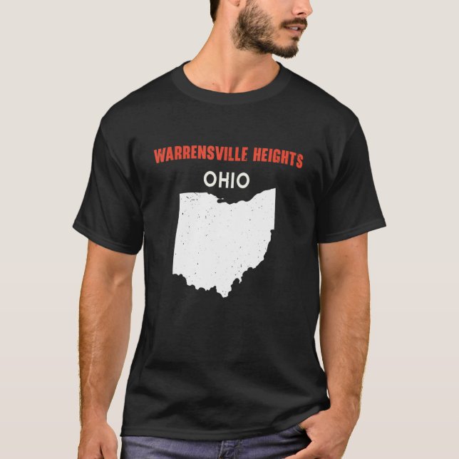 Camiseta Warrensville Heights Ohio USA State America Travel (Frente)