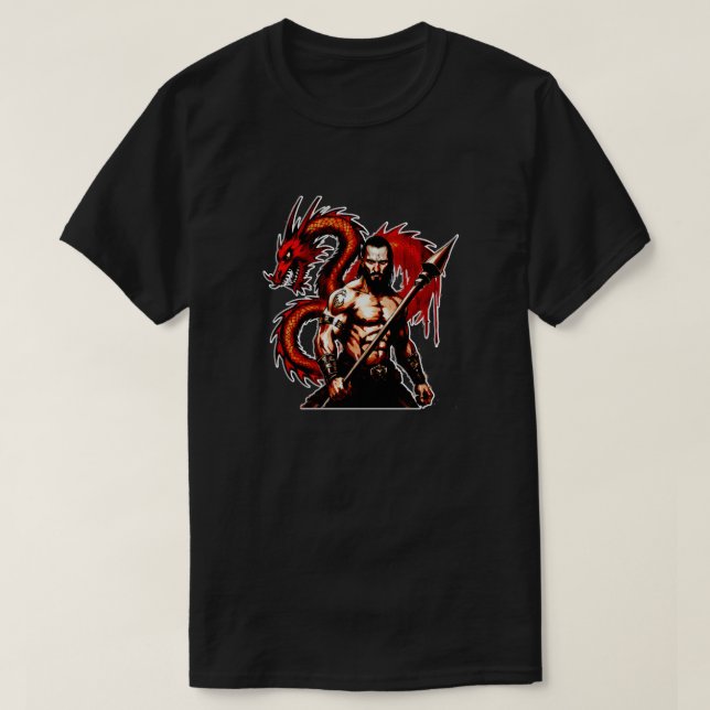 Camiseta Warrior Art (Frente do Design)