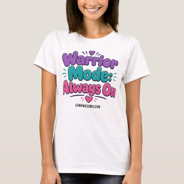 Camiseta Warrior Mode: Always ON (Frente)