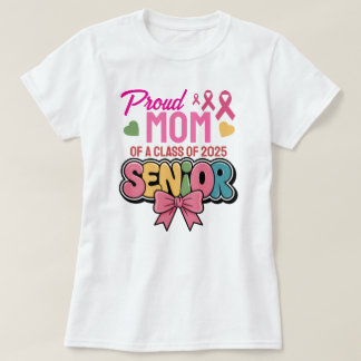 Camiseta Warrior Mom, Proud & Unstoppable, Class of 2025