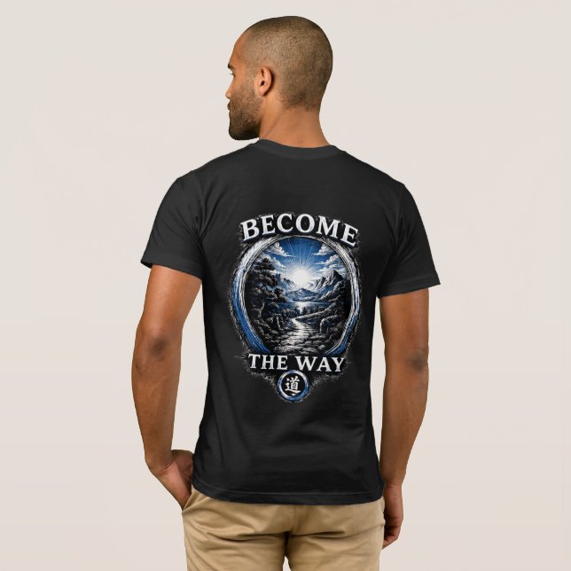Camiseta Warrior’s Path  Become the Way (Parte Traseira Completa)