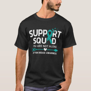 Camiseta Warrior Support Squad Batten Disease Awarness Fea