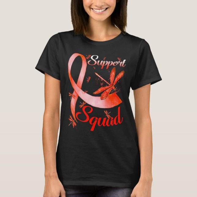 Camiseta Warrior Support Squad Dragonfly Rsd Crps Consciênc (Frente)