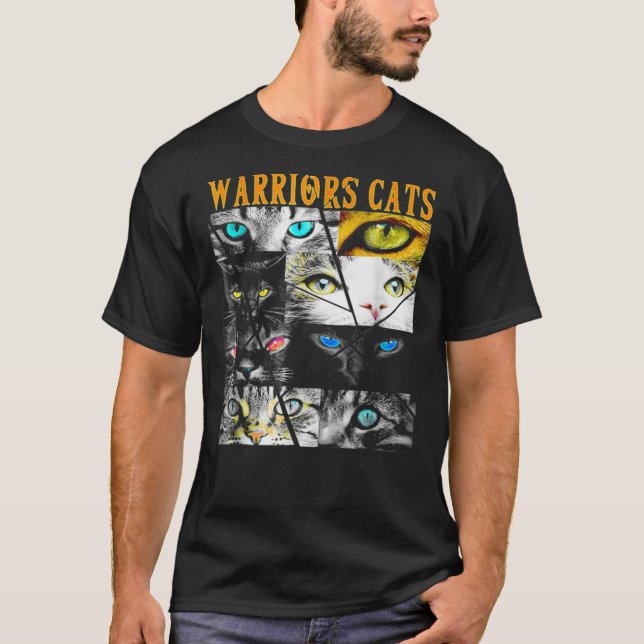 Camiseta Warriors Cats Essential T-Shirt (Frente)