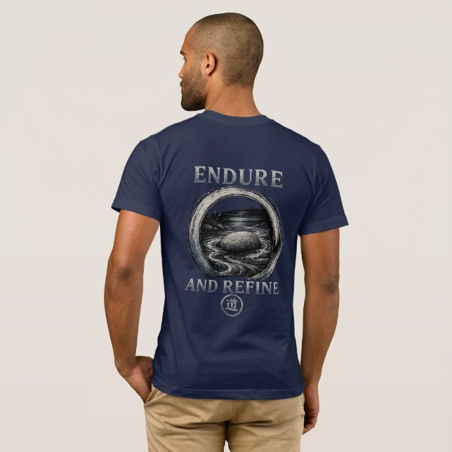 Camiseta Warrior's Path Endure e Refine (Parte Traseira Completa)