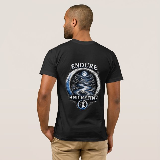 Camiseta Warrior's Path Endure e Refine (Parte Traseira Completa)