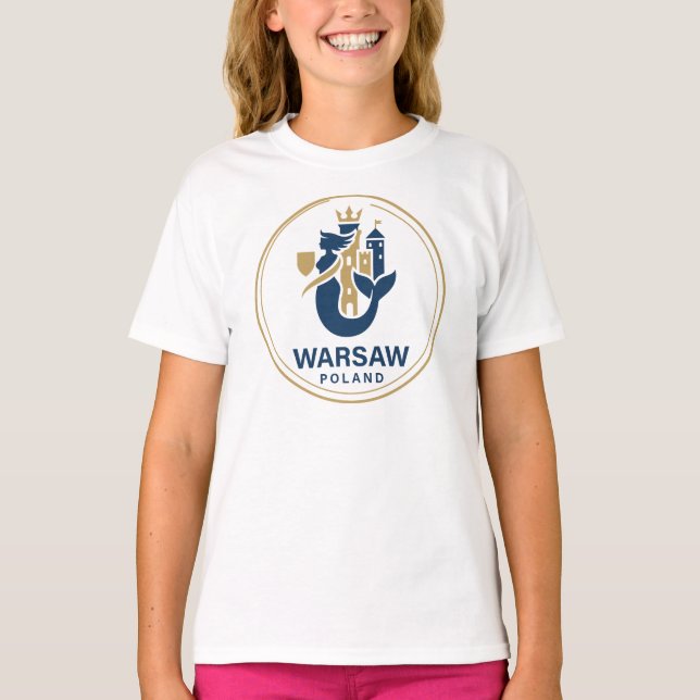 Camiseta Warsaw Poland Europe (Frente)