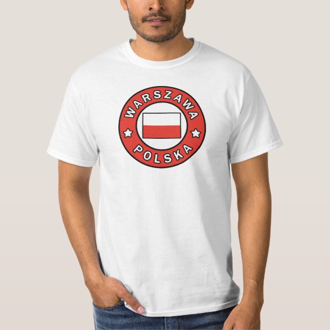 Camiseta Warszawa Polska (Frente)